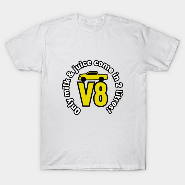 V8 engine pickup truck T-Shirt by mfz